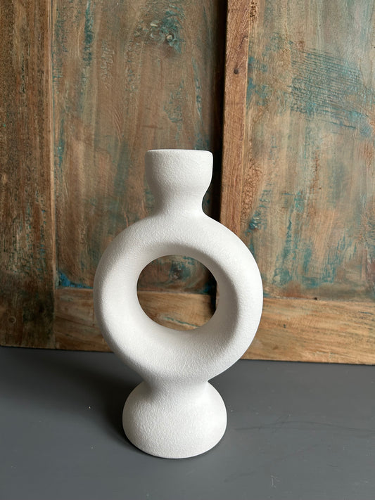 Keramieken kandelaar