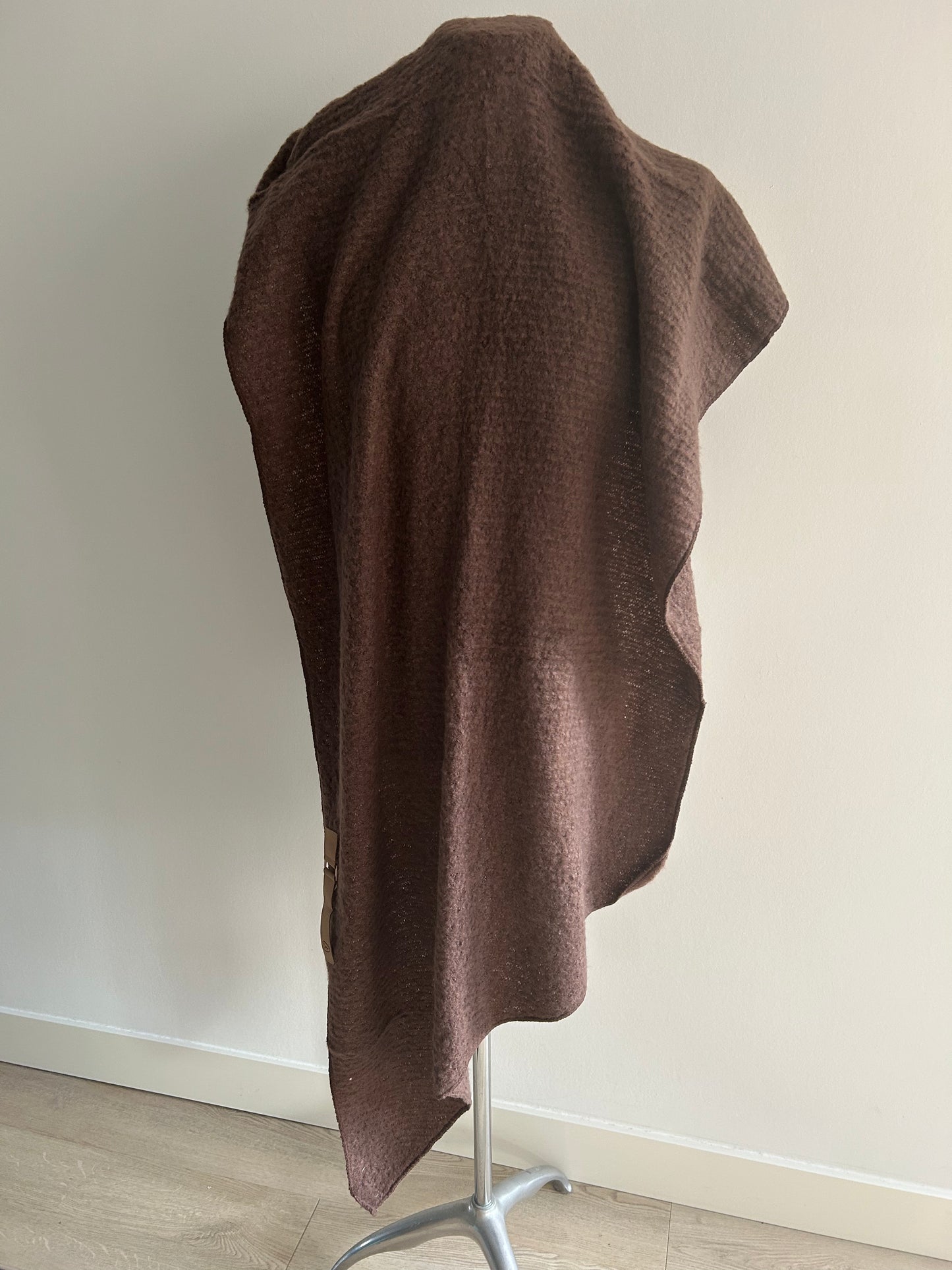 Donker bruine sjaal