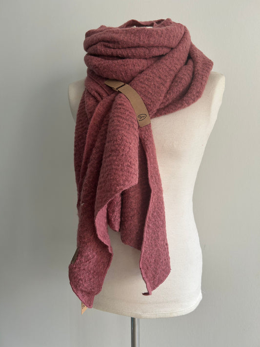 oud rose sjaal