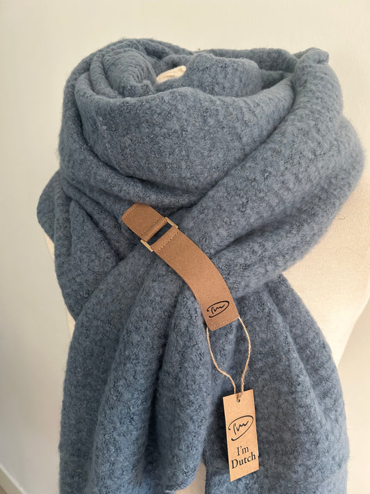 jeans/blauwe sjaal