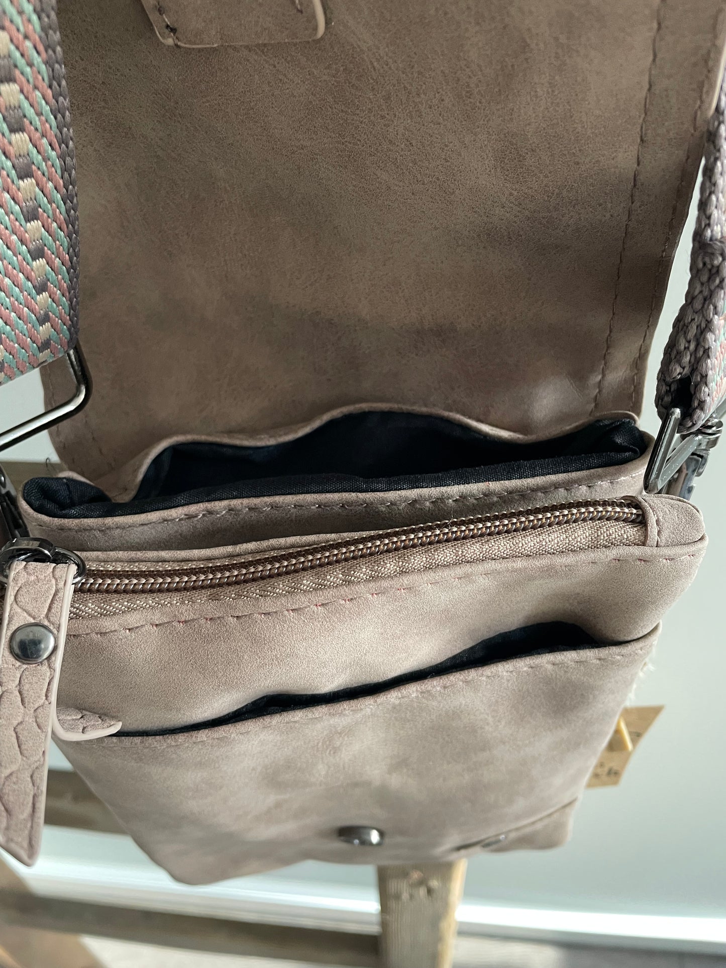 I'm dutch schoudertasje zand Egmond