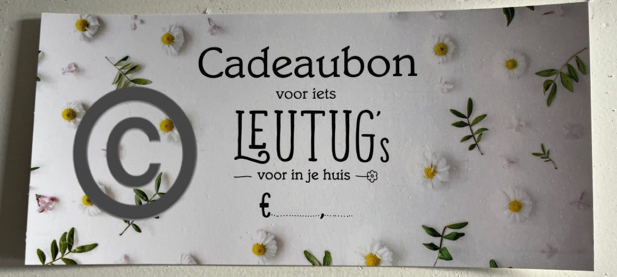 Cadeaubon 100 euro