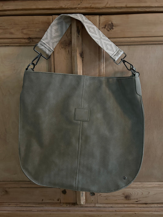 Groen Lissabon schoudertas/shopper