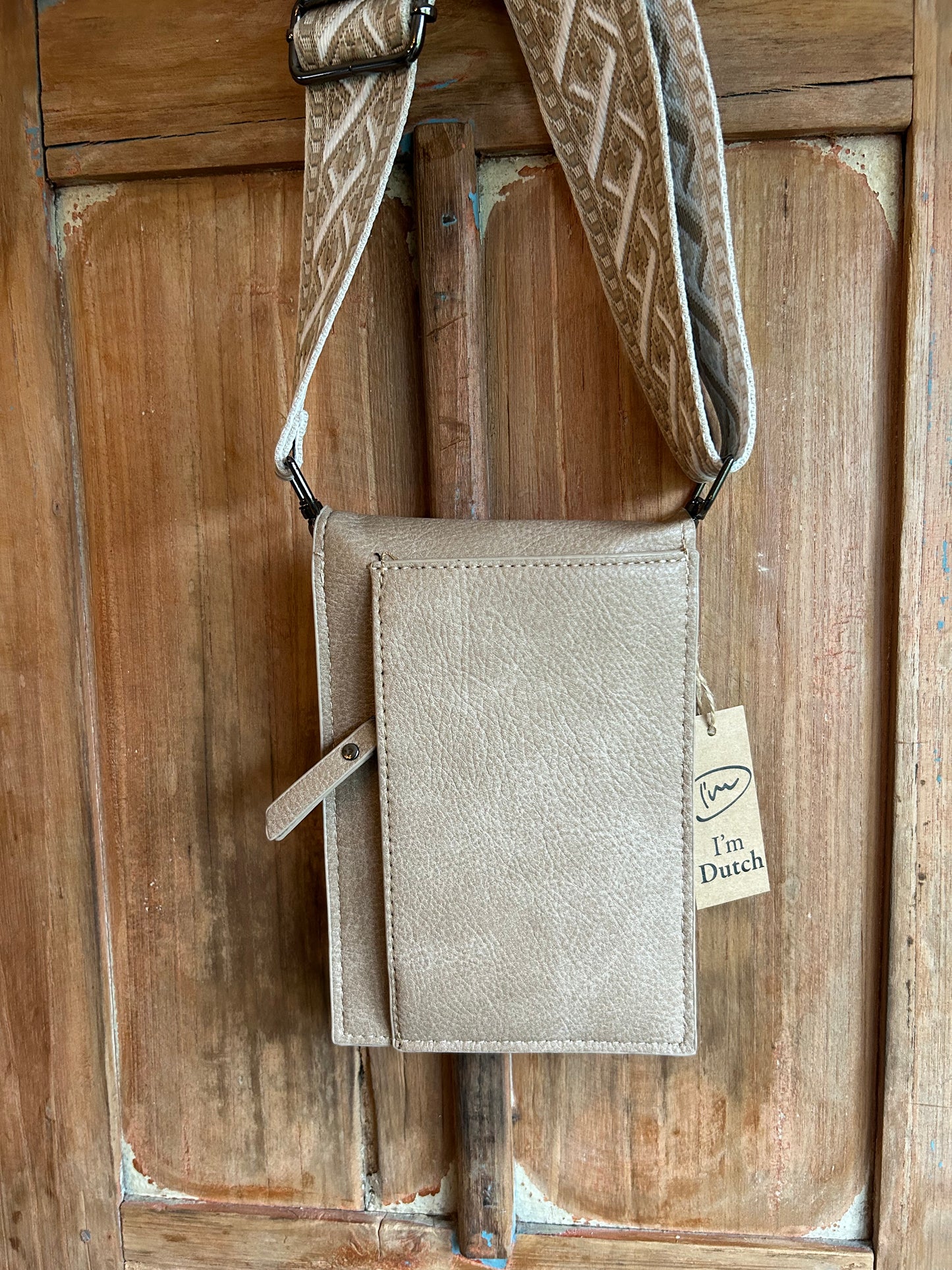 Camel telefoon/schoudertasje -Doorn