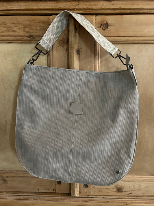 Grijs Lissabon schoudertas/shopper