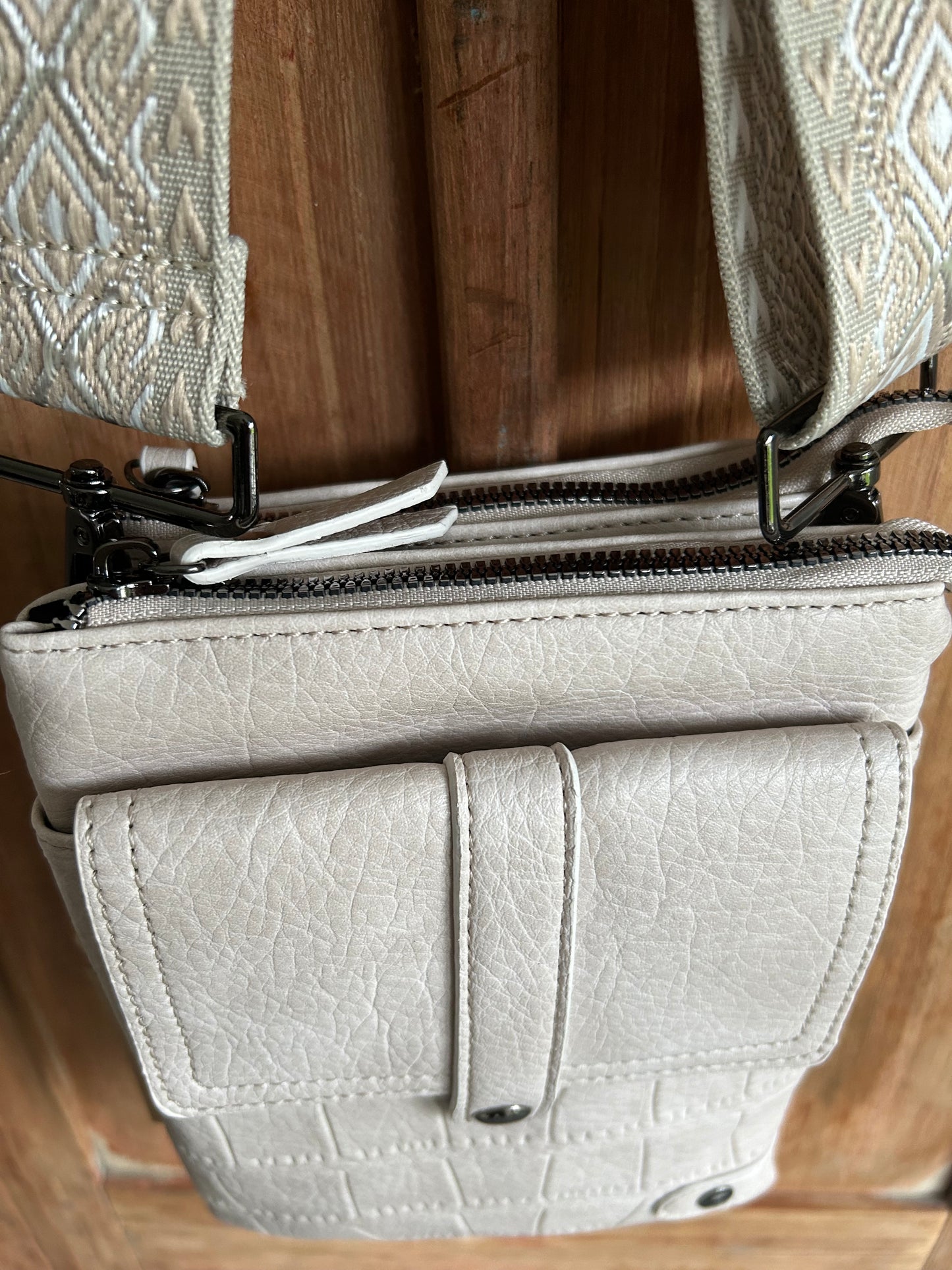 Naturel telefoon en schoudertasje Tyler new