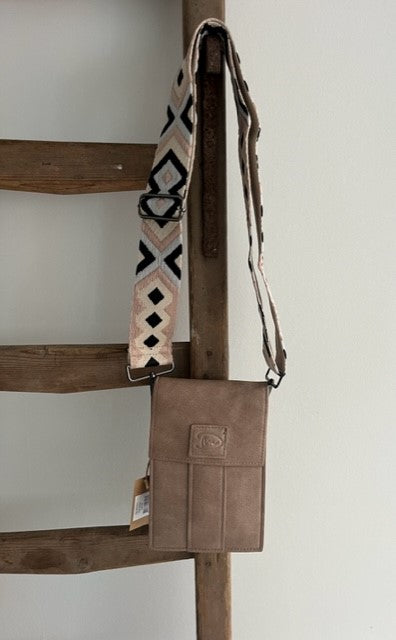 Camel telefoon/schoudertas - Houston