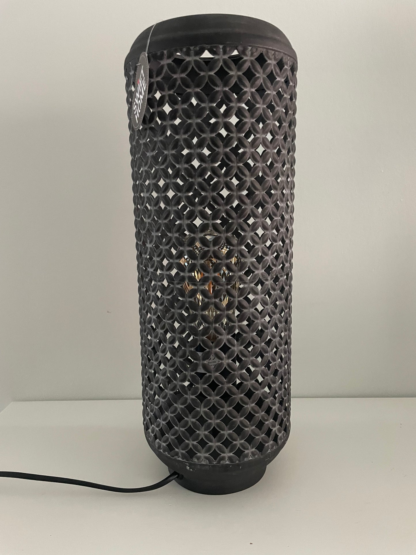 Swiet Home zwarte sfeerlamp Hoogte 40 cm