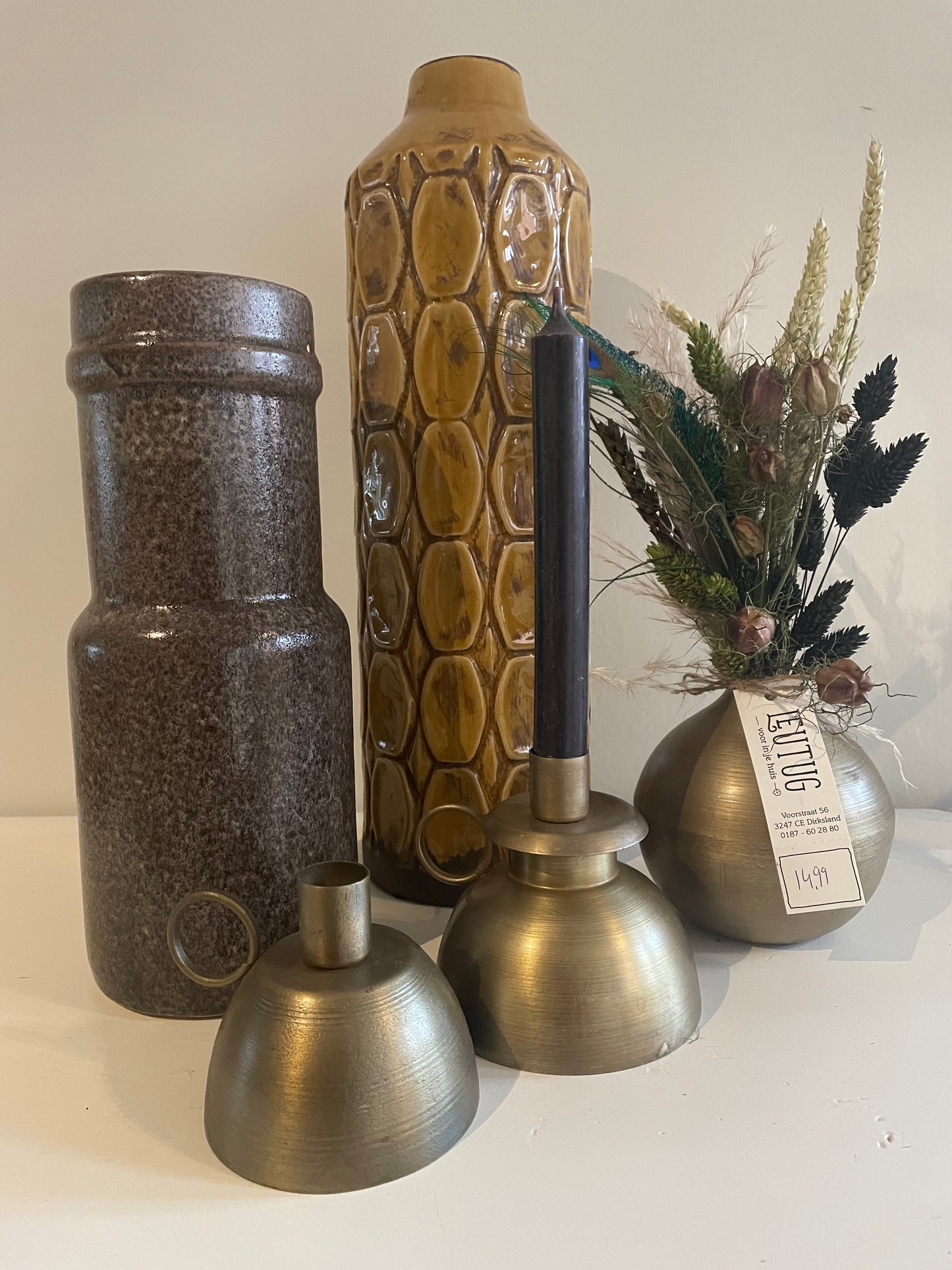 Gouden kandelaar - Klein