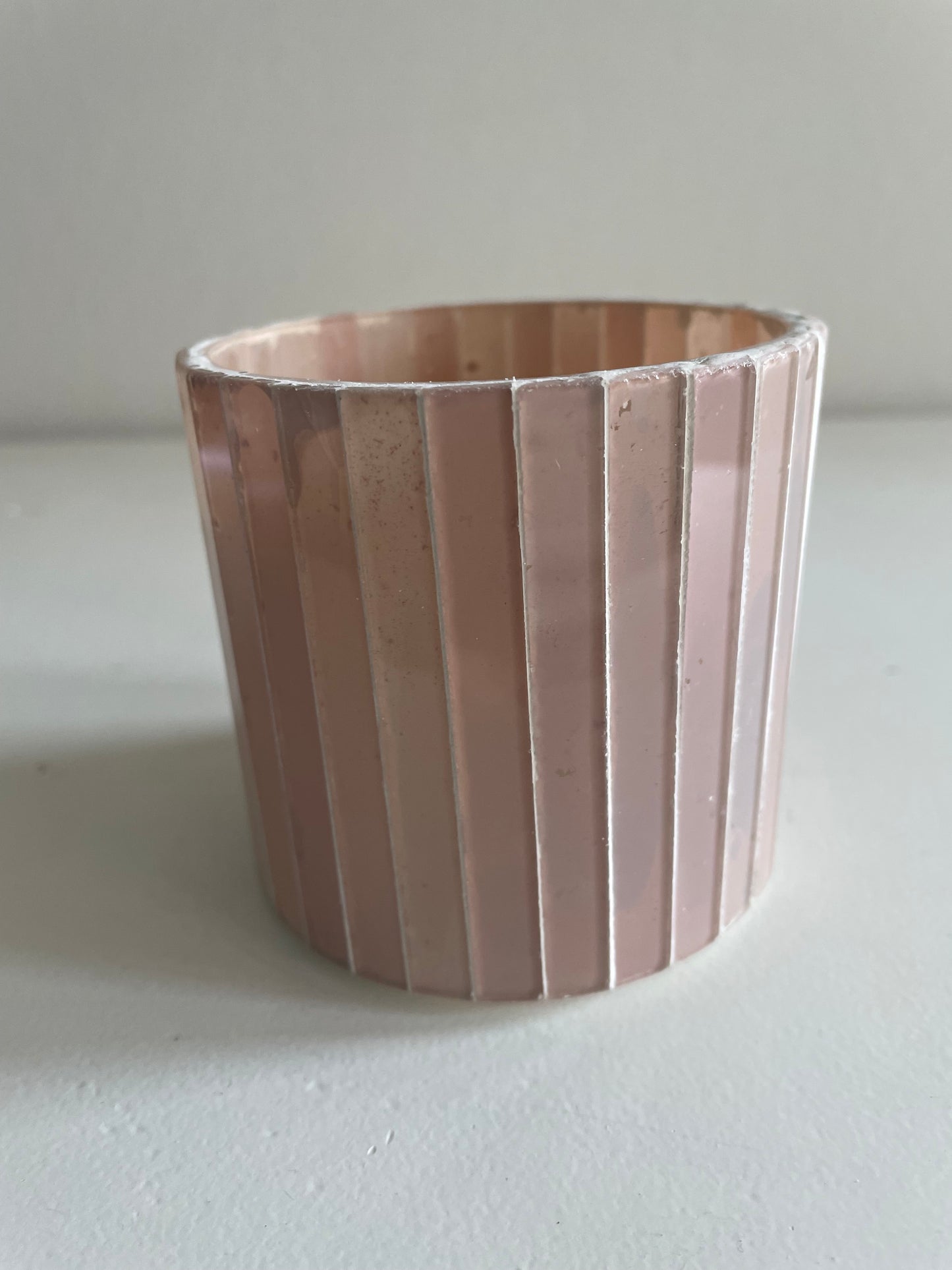 Waxinelichtje poederroze