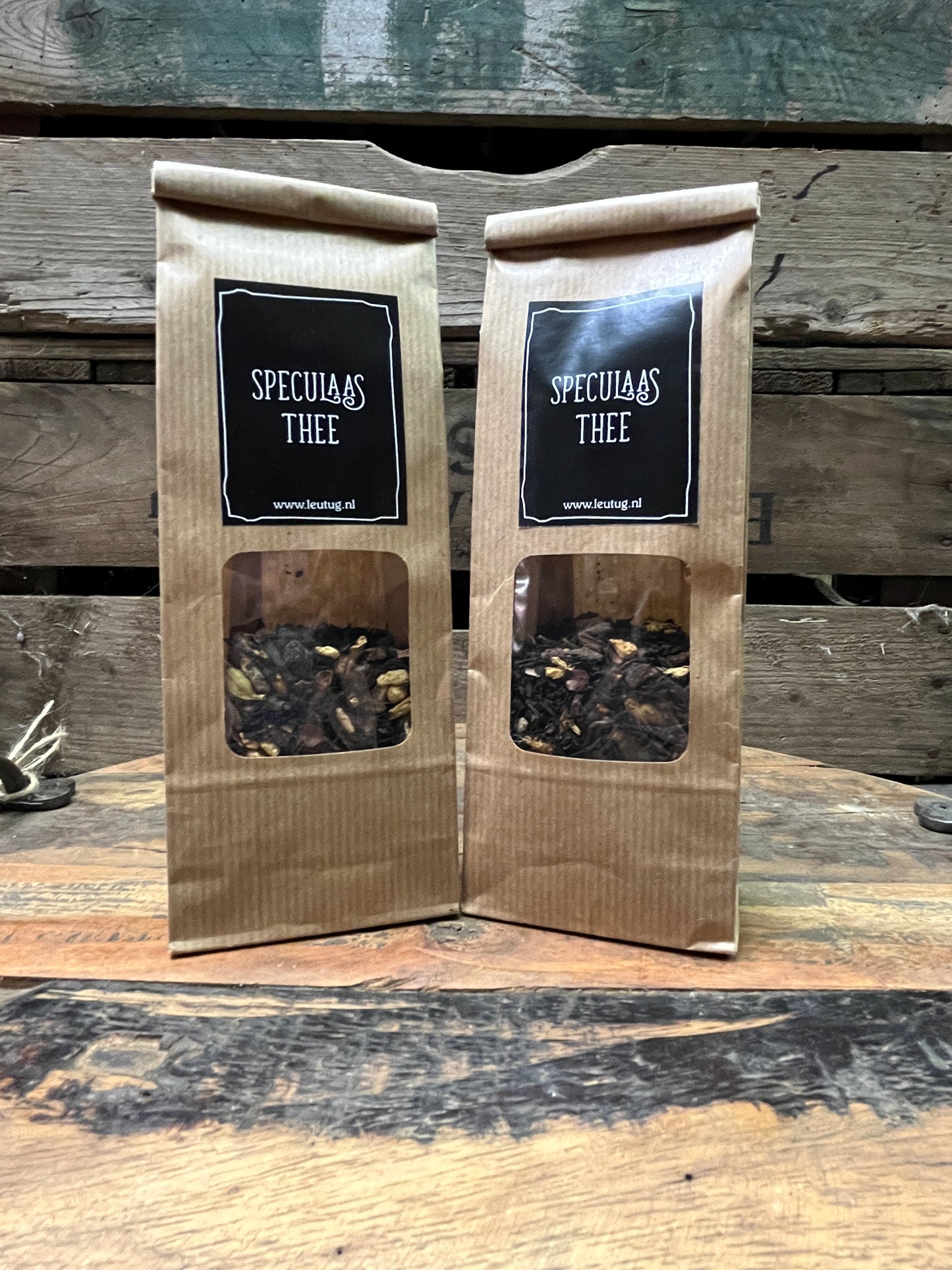 Zwarte thee Speculaas thee