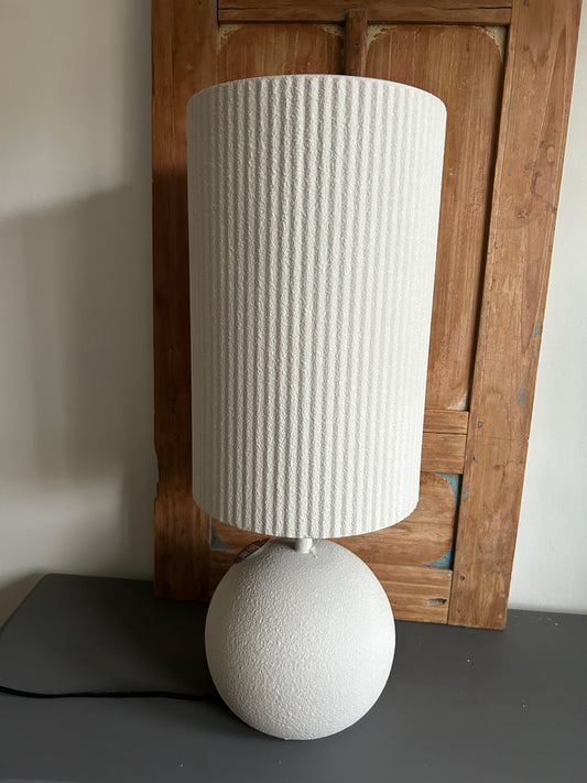 gebroken witte lamp+kap