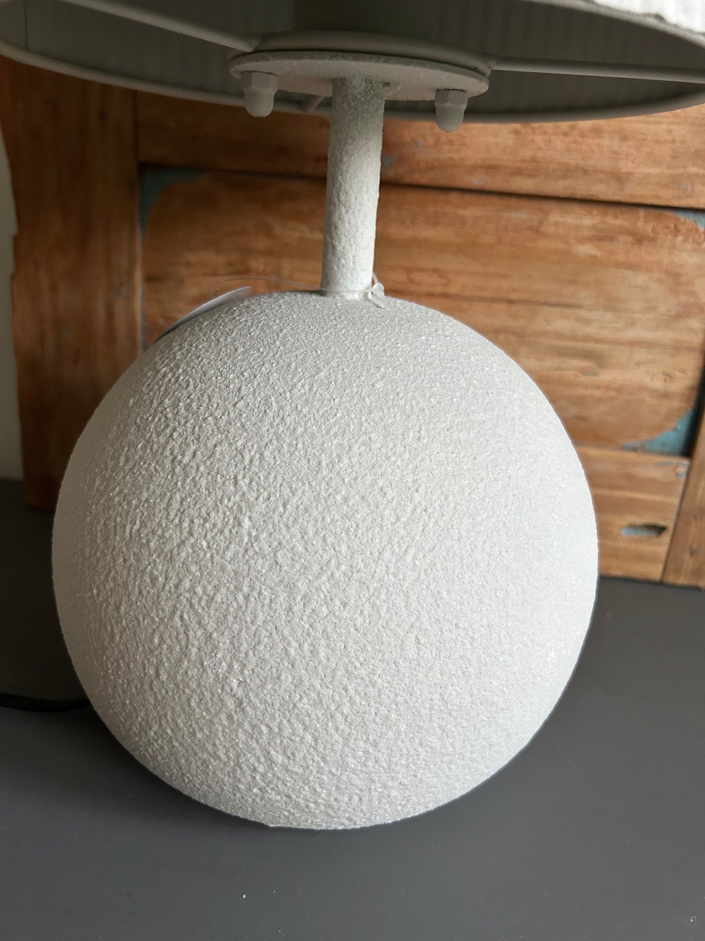 gebroken witte lamp+kap